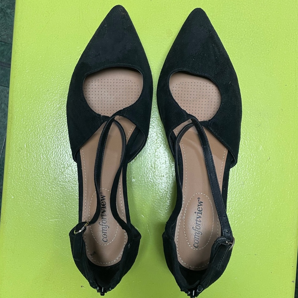 Black Suede Heels